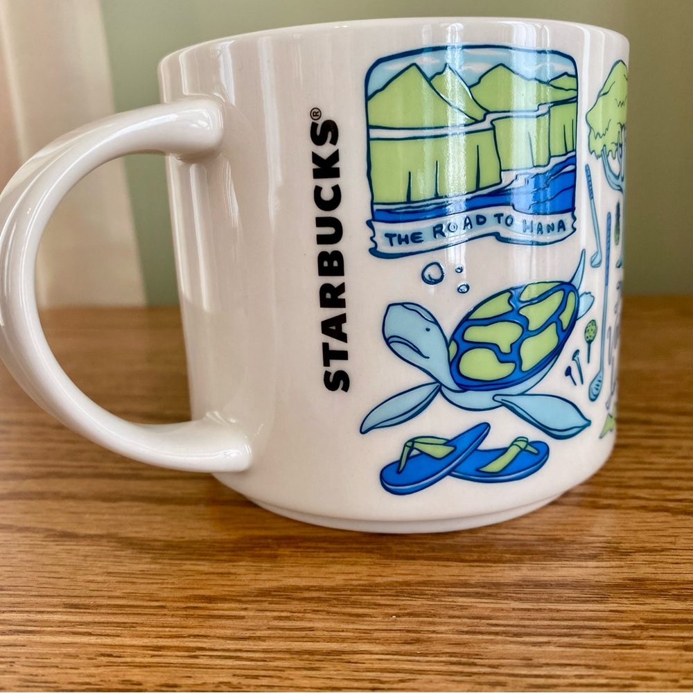 Starbucks Hawaii Mug with Turtle Design